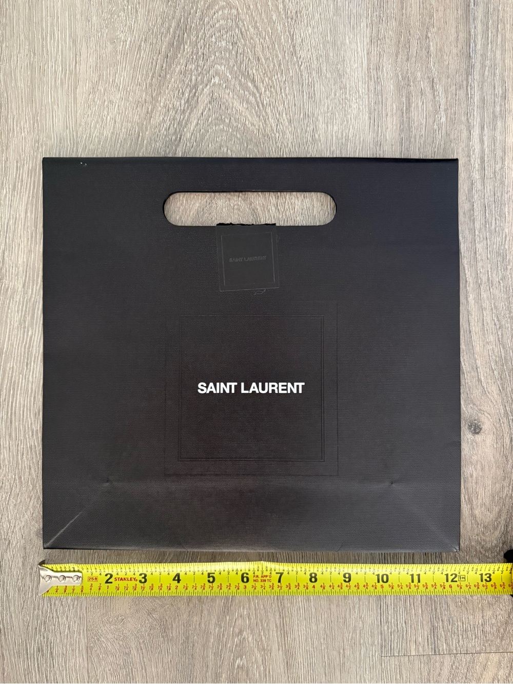 Saint Laurent Cutout Handle Shopping Bag